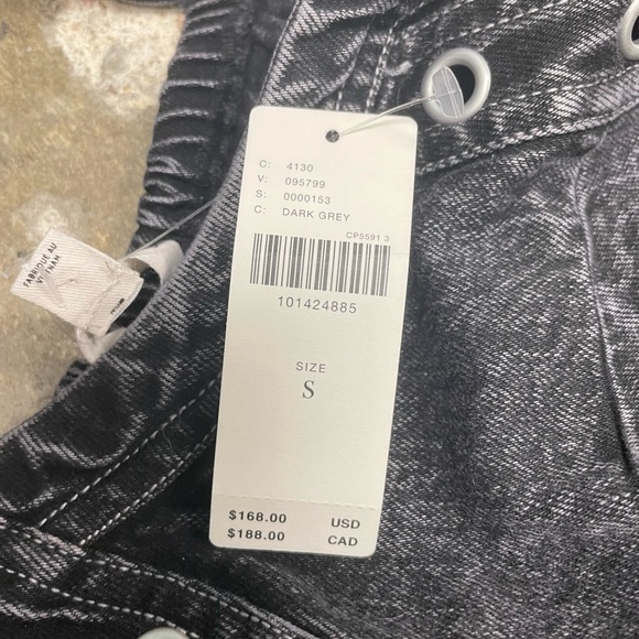 NWT Anthropologie Pilcro Sleeveless V-neck Studded Mini Dress - SZ S - Picture 4 of 4